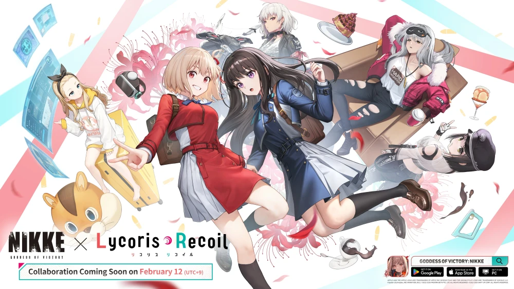 Game NIKKE Anime Lycoris Recoi